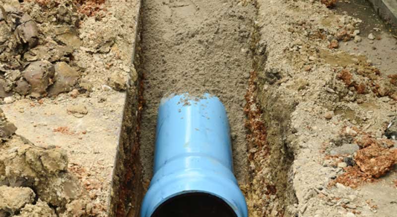 Drain Line and Storm Line Installation